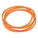 thumbnail image 1 of Uxcell 4 paquetes de correas de máquina de coser naranjas MB-330 correa de transmisión de motor 13" de circunferencia exterior, 1 of 6