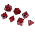 thumbnail image 3 of 7 Piezas Dados Poliédricos Aleación De Zinc 16 Mm Color Rojo Sunnimix Juego de dados poliédricos, 3 of 7