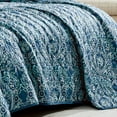 thumbnail image 6 of ESCA JB22387Q Norma Bedspread, Blue - 3 Piece - Queen Size, 6 of 6