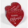 thumbnail image 2 of Inkdotpot Pack Of 50 Happy Retirement Favor Paper Tags Craft Real Silver Foil Hang Tags, 2 of 6
