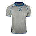 thumbnail image 7 of YLSDY Mens Short Sleeve Muscle Tees Gym Bodybuilding Active Top Slim Fitted Crewneck Summer Workout Athletic T Shirts Gray XXL, 7 of 7
