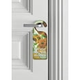 thumbnail image 3 of Do Not Disturb Door Knob Hanger Sign - Van Gogh: Sunflowers, 3 of 3