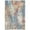 Blue & Red, variant on Abstract Painting Modern Area Rug - Blue & Red - 8 x 10 ft.