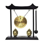 Mandala Crafts Miniature Zen Art Oriental Asian Office Home Desktop Mini Decor Gong Chime Zodiac Signs