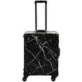thumbnail image 2 of Impressions Vanity Cest La Vie XL Makeup Travel Case with Wireless Bluetooth Speaker, Durable Vanity Case (Black Marble), 2 of 5