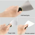 thumbnail image 4 of Cuchillo para yeso, espátulas de acero inoxidable, espátula para bricolaje, espátula para masilla, espátula para yeso - 4 piezas, 4 of 5