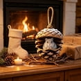thumbnail image 4 of Kbndieu Forest Animal Christmas Acorn Ornaments, Woodland Animal Ornaments for Tree, Christmas Tree Hanging Decorations for Animal Lovers & Home Holiday Decor, 4 of 7
