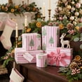 thumbnail image 6 of PoyoKee Christmas Wrapping Paper, 118"*17" Roll 80gsm Recyclable Gift Wrapping Paper With Cut Guide Lines, Christmas Decoration for Wedding Xmas Gift Packaging, 6 of 8