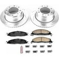 thumbnail image 3 of PowerStop Rear Z23 Evolution Sport Carbon-Fiber Ceramic Brake Pad and Drilled & Slotted Rotor Kit Fits: Select Models K7131, 3 of 5