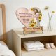 thumbnail image 4 of Wooden Father's Day Mom Desk Decor Warm Home Ornament For Birthday Thanksgiving Holiday, 4 of 5