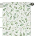 thumbnail image 5 of Botanical Floral Green Leaf Semi-Sheer Rod Pocket Curtain Panels by Sweet Jojo Designs, 5 of 5