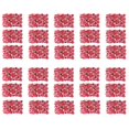 thumbnail image 1 of 30 Piezas Gradiente Pétalos De Rosa Roja Flor De Pared Flor Artificial Pétalos De Seda Para El Día De San Valentín Boda Decoración De Flores 23.62x15. Sunnimix Panel de pared rosa de seda de boda, 1 of 8