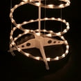 thumbnail image 6 of Northlight Pre-Lit Spiral Outdoor Christmas Tree with Star Tree Topper - 6' - Clear Lights, 6 of 8