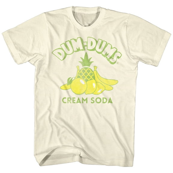 Dum Dums Creamsoda Natural Adult T-Shirt