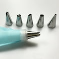 thumbnail image 2 of VONKY Cake Decorating Tools with Icing Bag Supplies Cream Nozzles Kit Desserts Pastry Making Props for Restaurant Using Blue 1Set, 2 of 6