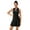 Black, variant on Spencer Tennis Dress for Women, Tennis Golf Dresses with Zipper, Sleeveless Workout Exercise Athletic Dresses Summer Polo Dress "Black,L"
