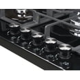 thumbnail image 3 of Parrilla Gas KUTCHEN KPG32776B 5 Quemadores Cristal Templado Negro, 3 of 5