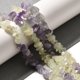 thumbnail image 2 of Natural New Jade & Amethyst Beads Strands Chip 3.5~10x3.5~11x2~6mm Hole: 0.7mm 15.75~15.98''(40~40.6cm), 2 of 5