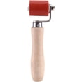 thumbnail image 1 of Rodillo de costura de silicona roja de 40 mm, diseño de cojinete bidireccional para un funcionamiento estable, mango de diseño ergonómico para mayor comodidad, ideal para soldar membranas, 1 of 5