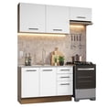 thumbnail image 1 of Cocina Integral MADESA Agata 180cm Marrón/Blanco, 1 of 5
