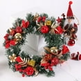 thumbnail image 6 of LED Christmas Wreath, Christmas Garland Outdoor Lighted Pine, Christmas Holiday Decoration Indoor, 6 of 9