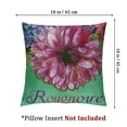 thumbnail image 4 of nygtbtfer Flower Throw Pillow Covers Colorful Flower Style Decorative Pillow Blue Purple Flower Pillow Cases Cushion for Home Sofa Bed White, 4 of 7