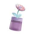 thumbnail image 4 of Mini humidificador Humidificador Humidificador Muto en forma de flor 260 ml de lámpara nocturna portátil Difusor de aceite esencial para la oficina Violeta, 4 of 8