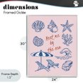thumbnail image 4 of Stupell Industries Contemporary Meet Me By The Sea White Framed Giclee Art, 24 x 30, by The Prints Vibe, 4 of 8