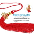 thumbnail image 4 of Uxcell 10 Pcs Class of 2025 Graduation Tassel Charm, Gold, 4 of 6