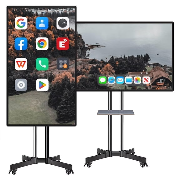 BELNET 49 Inch Smart TV 4K UHD Android TV with Smartboard Multi-Touch Living Room Home Theater​ (Wall-Mounte)