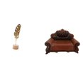 thumbnail image 1 of Escultura De Hoja De Metal Para Sofá, Silla, Figurita Artesanal, Adorno Creativo Nórdico, Escultura Abstracta Para Mesa, Fiesta, Hogar, Muebles En Miniatura, Habitación, Micropaisaje,, 1 of 8