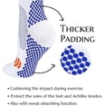 thumbnail image 3 of 3 Pairs Copper Compression Non-Slip Socks for Women & Men Circulation 15-20 mmhg - Better Blood Flow, Swelling, Best Support for Medical, Running, Nursing, 3 of 8