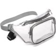 thumbnail image 1 of Riñonera transparente aprobada por el estadio - Riñoneras para mujeres y hombres Bolsa de cintura linda resistente al agua Monedero transparente Bolsa de cinturón ajustable transparente para, 1 of 5
