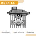 thumbnail image 4 of Resistor del motor del ventilador HVAC Unique Bargains No.30864189 para Volvo S40 2000-2004 Plástico Metal 1 Pc, 4 of 6
