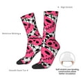 thumbnail image 4 of Cauagu Halloween Pumpkins Print Crew Socks for Women and Men,Adult Athletic Running Socks 1-Pair Sports Socks Work Gear Socks with Moisture Wicking, 4 of 6
