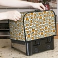 thumbnail image 7 of Picia Giraffes Head Print 2 Slice Toaster Cover , Toaster Protector Dustproof Kitchen Appliance Cover, Kitchen Appliance Dustproof Protector, 7 of 7