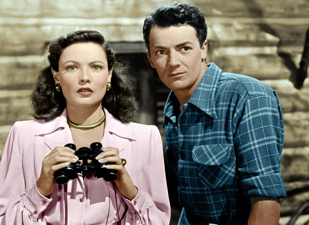 Leave Her To Heaven Gene Tierney Cornel Wilde 1945 Tm And Copyright 20Th CenturyFox Film Corp