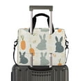 thumbnail image 2 of FORMRS 16" Laptop Bag Carrying Sleeve Case with Handle Travel Shoulder Briefcase, Whimsical Rabbits, 2 of 8