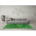 thumbnail image 3 of Ahgly Company Indoor Round Oriental Emerald Green Industrial Area Rugs, 4' Round, 3 of 4