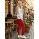 thumbnail image 4 of Set Mujer Sudadera Estampada y Pants Casual Cálido, 4 of 5