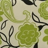 Cotton Duck Floral Fabric, per Yard