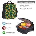 thumbnail image 5 of Pofeuu Pineapples with Palm Leaves Print Backpack Travel Backpacks With Lunch Bag Pencil Bag Set 3 pcs Set Cartoon Backpack, 5 of 7