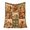Capybara, variant on Flannel Throw Blanket Cute Patchwork Plaid Blanket with Animal Design Soft Lightweight Warm Decorative Lap Throw for Sofa Bed Indoor Relaxing Panda 27.56x39.37Inch