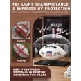 thumbnail image 3 of Vitrina para Balón de Fútbol JupDec de Tamaño Completo en Acrílico con Protección UV, 3 of 7