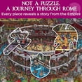 thumbnail image 2 of Quokka 1000 Piece Puzzle for Adults – Roman Empire Colosseum Jigsaw – 163 Hidden Mysteries, 2 Secret Envelopes for Immersive Experience, 2 of 7