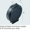 thumbnail image 4 of Chefman Everything Maker 30 cm (12”) Countertop Electric Pizza Oven - Midnight, New, 4 of 8