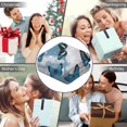 thumbnail image 5 of Wearable Blanket,Lightblue Butterfly Sparkle Pattern Hooded Wearable Flannel Blanket for Adults & Teens,Winter Poncho Shawl Wrap Cape Cozy Anti-Pill,50"x60", 5 of 5