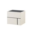 thumbnail image 1 of ACME Kottow Nightstand in Cream White and Dark Grey, 1 of 5