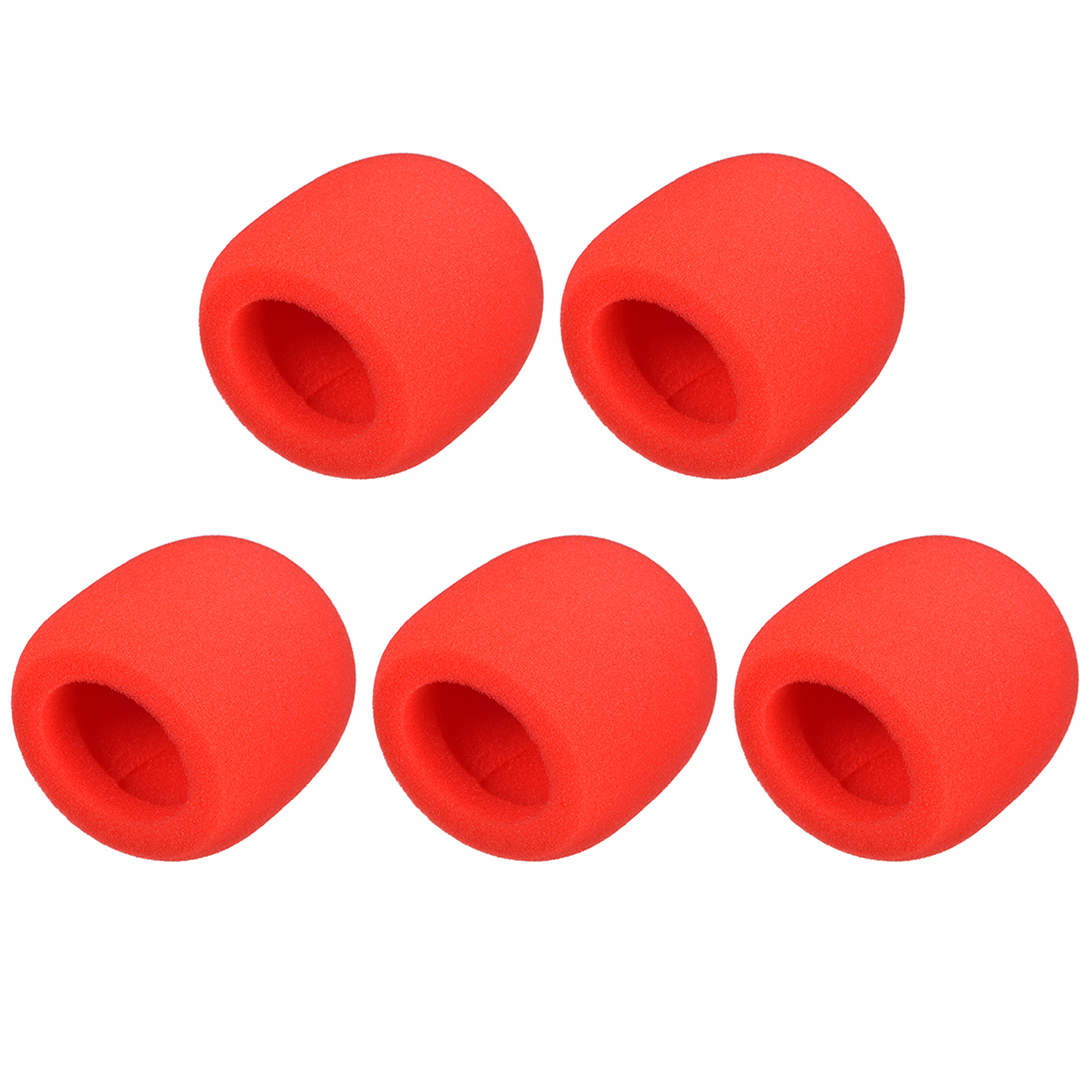 5PCS Thicken BallType Sponge Foam Mic Cover Handheld Microphone