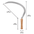 thumbnail image 5 of Zenport K110-14 Landscape Scythe, 14-Inch, 5 of 5